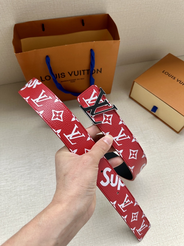 激安ルイヴィトンベルト素材ディテール